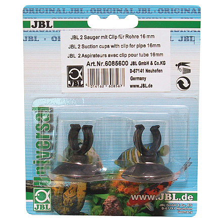JBL Universele zuignap met klem 16 mm 2 st