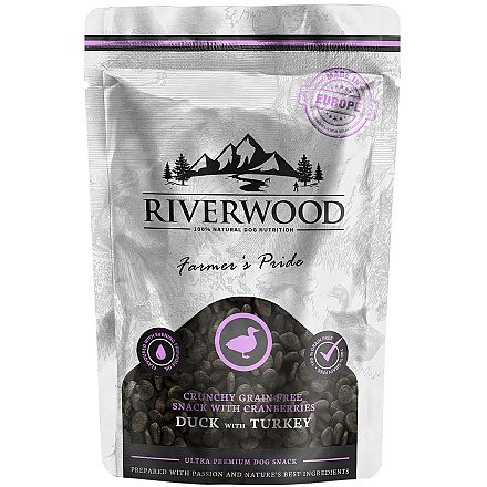 Riverwood Farmers Pride Duck & Turkey crunchy 200 gr