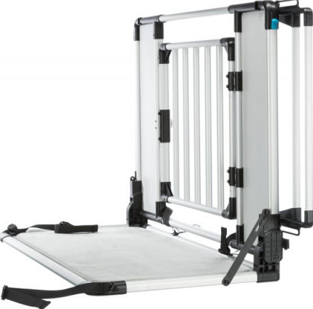 TRIXIE Universeel achterhek zilver/zwart