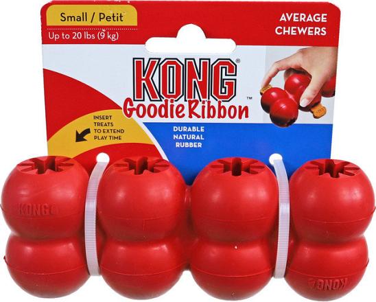 Kong Goodie Ribbon rood