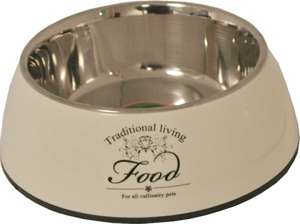 Voerbak Water/Food beige