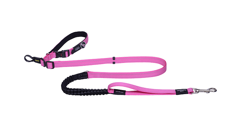 Rogz Hondenlijn Utility Handsfree Roze