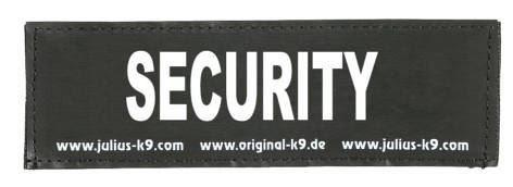 Julius K9 Velcro stickers L SECURITY