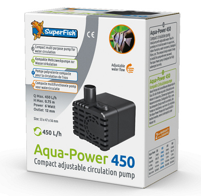 SuperFish Circulatiepomp <br>Aqua-Power 450